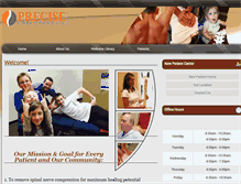 Tablet Screenshot of precisechiro.com